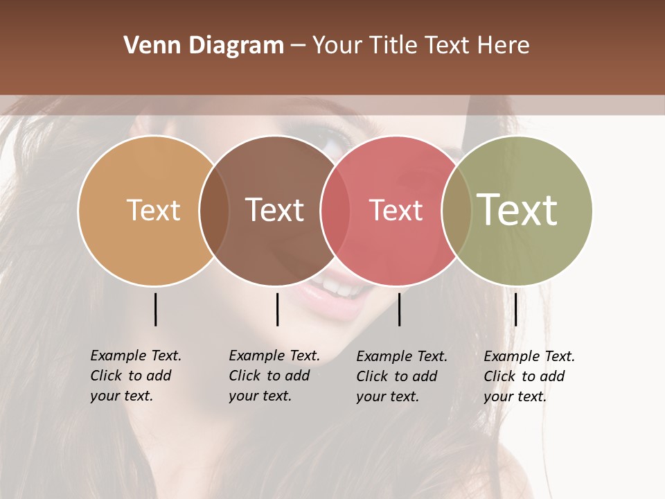 Isolated Elegance Young PowerPoint Template