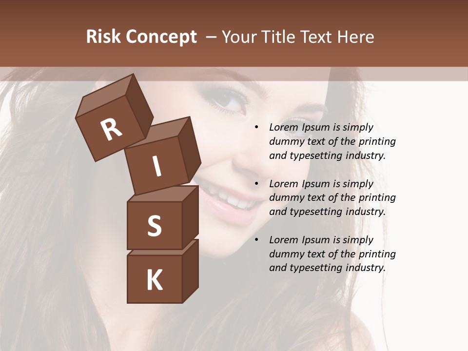 Isolated Elegance Young PowerPoint Template