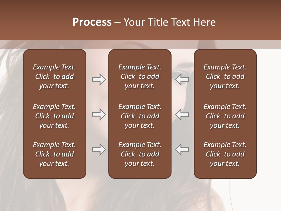 Isolated Elegance Young PowerPoint Template