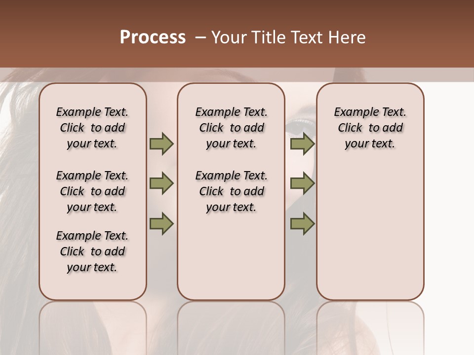 Isolated Elegance Young PowerPoint Template