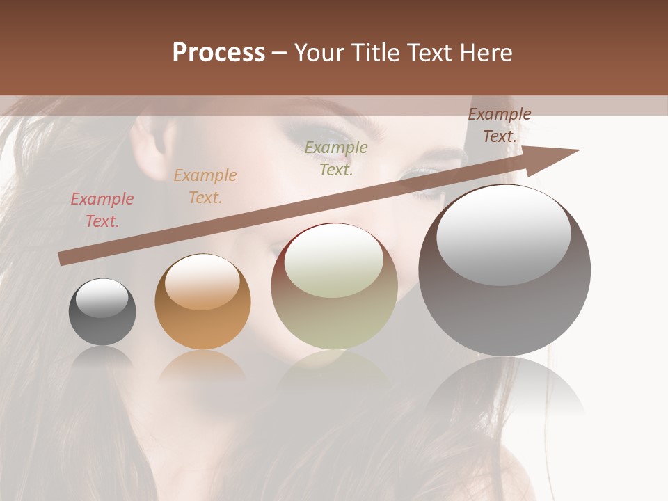 Isolated Elegance Young PowerPoint Template