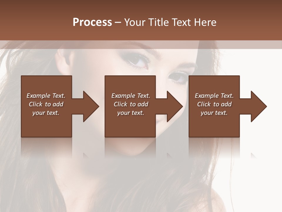 Isolated Elegance Young PowerPoint Template