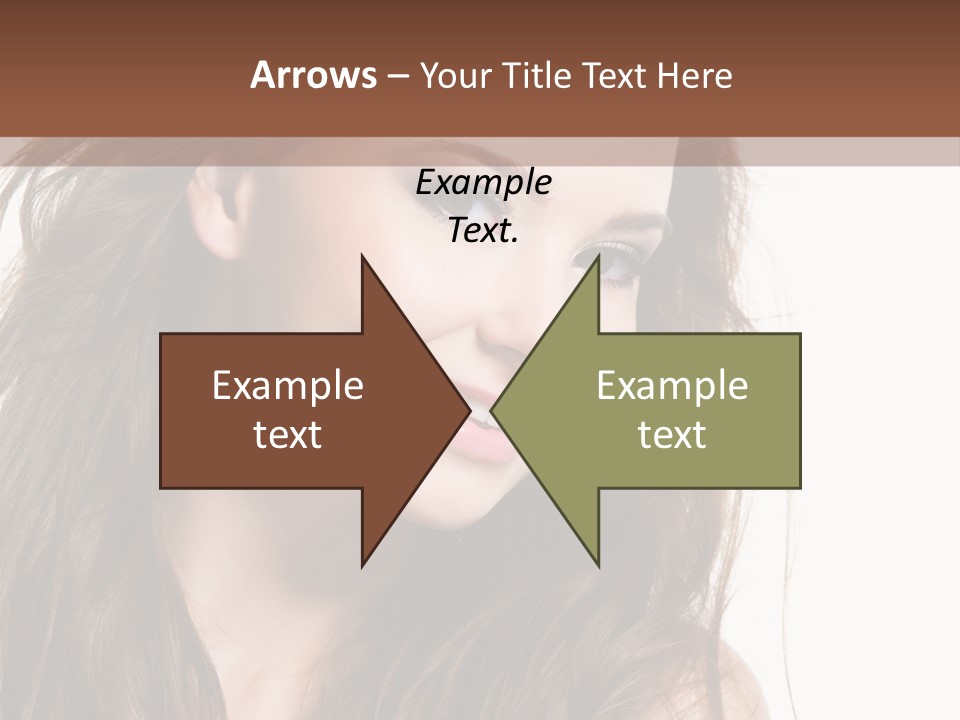 Isolated Elegance Young PowerPoint Template