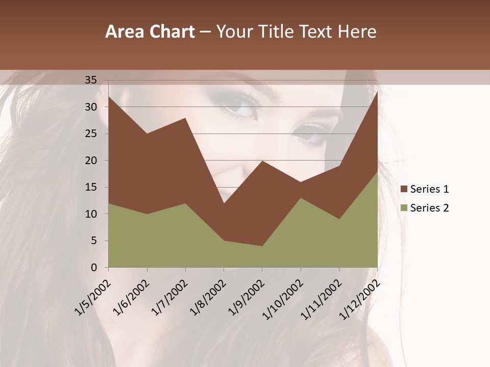 Isolated Elegance Young PowerPoint Template