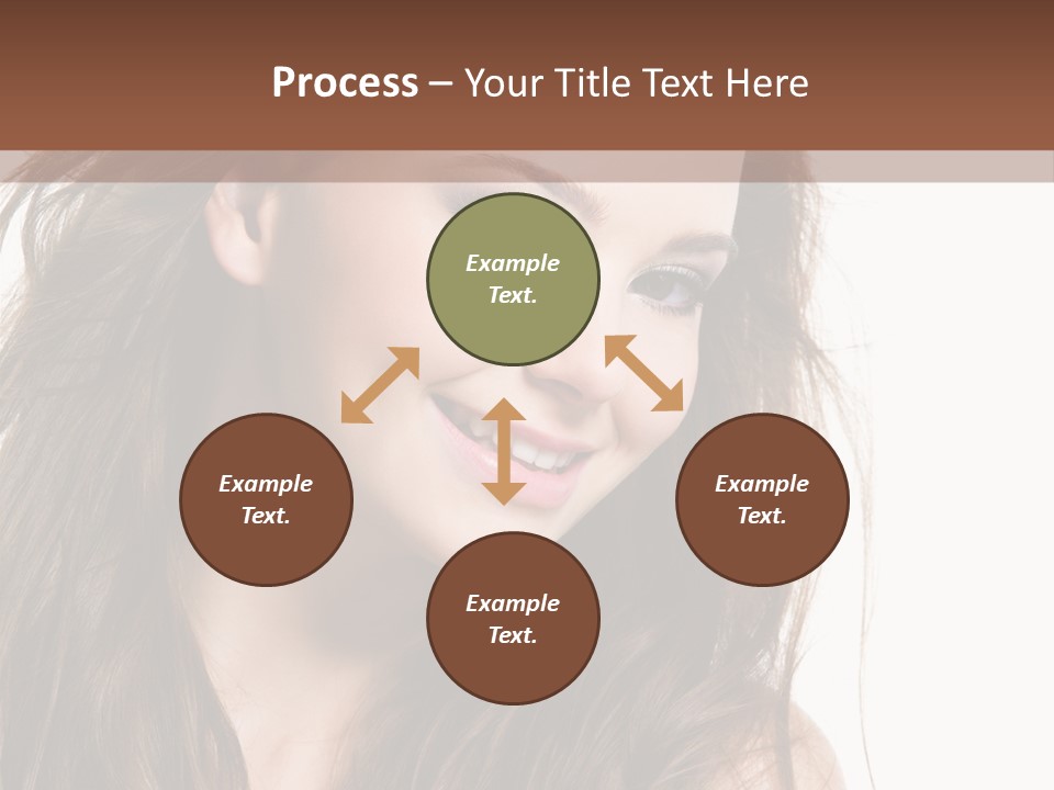 Isolated Elegance Young PowerPoint Template
