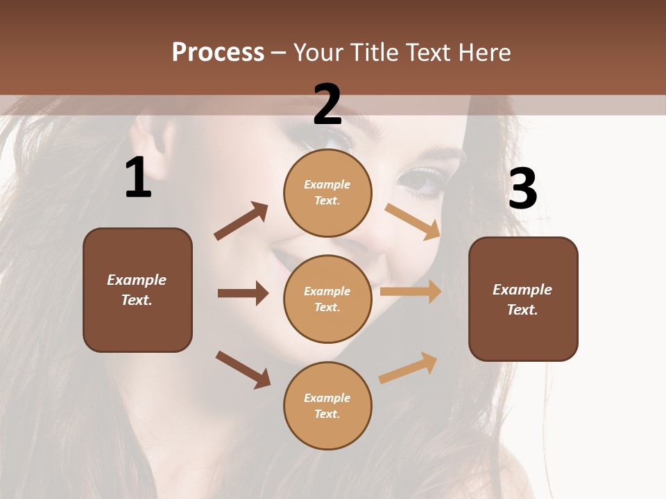 Isolated Elegance Young PowerPoint Template