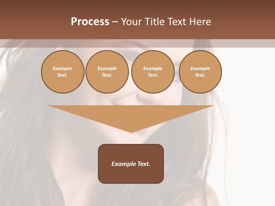 Isolated Elegance Young PowerPoint Template