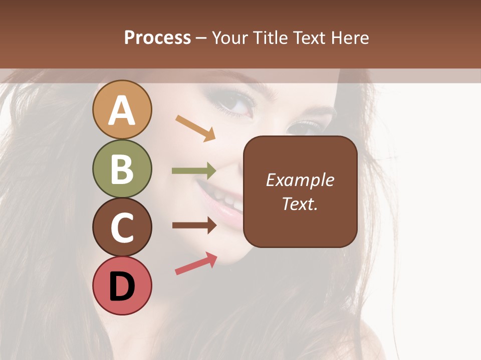Isolated Elegance Young PowerPoint Template