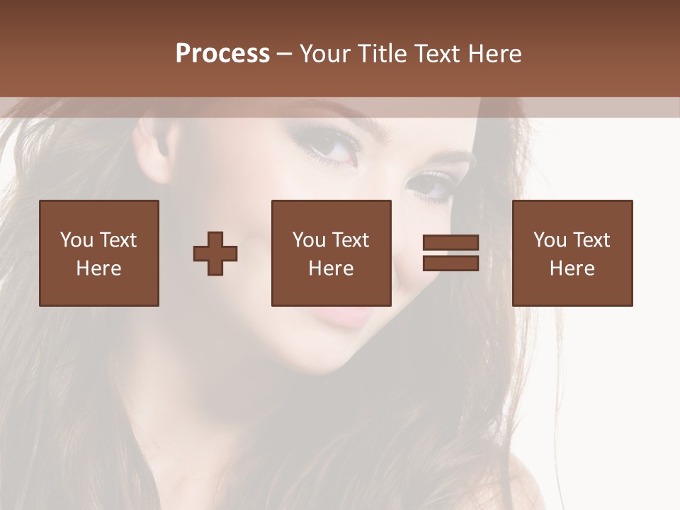 Isolated Elegance Young PowerPoint Template