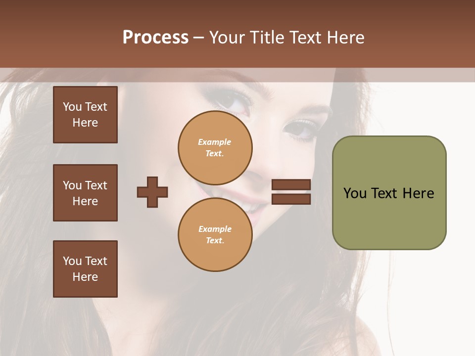 Isolated Elegance Young PowerPoint Template