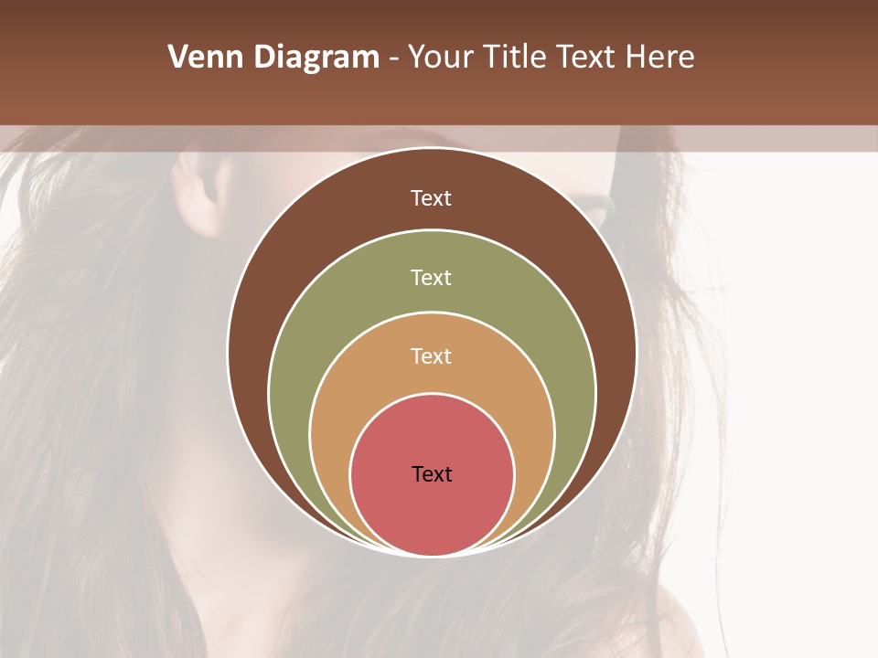 Isolated Elegance Young PowerPoint Template