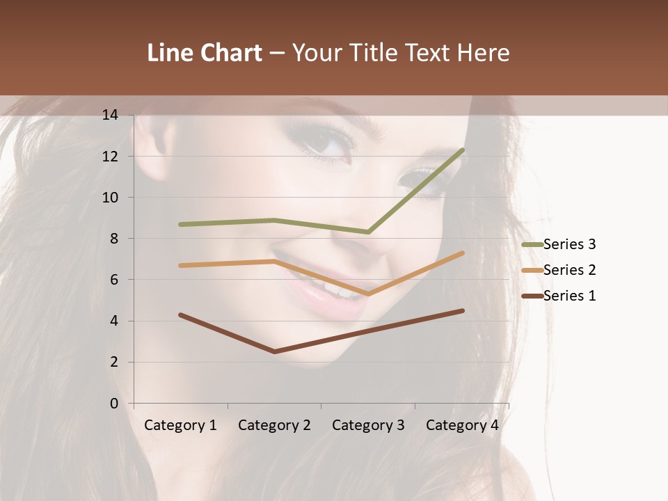 Isolated Elegance Young PowerPoint Template