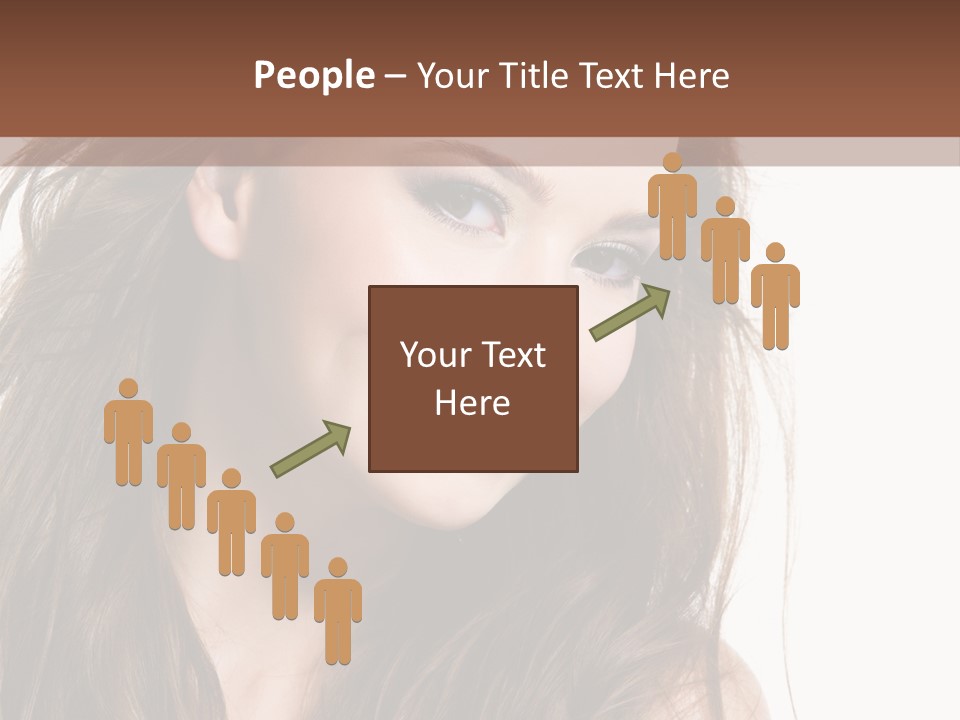 Isolated Elegance Young PowerPoint Template