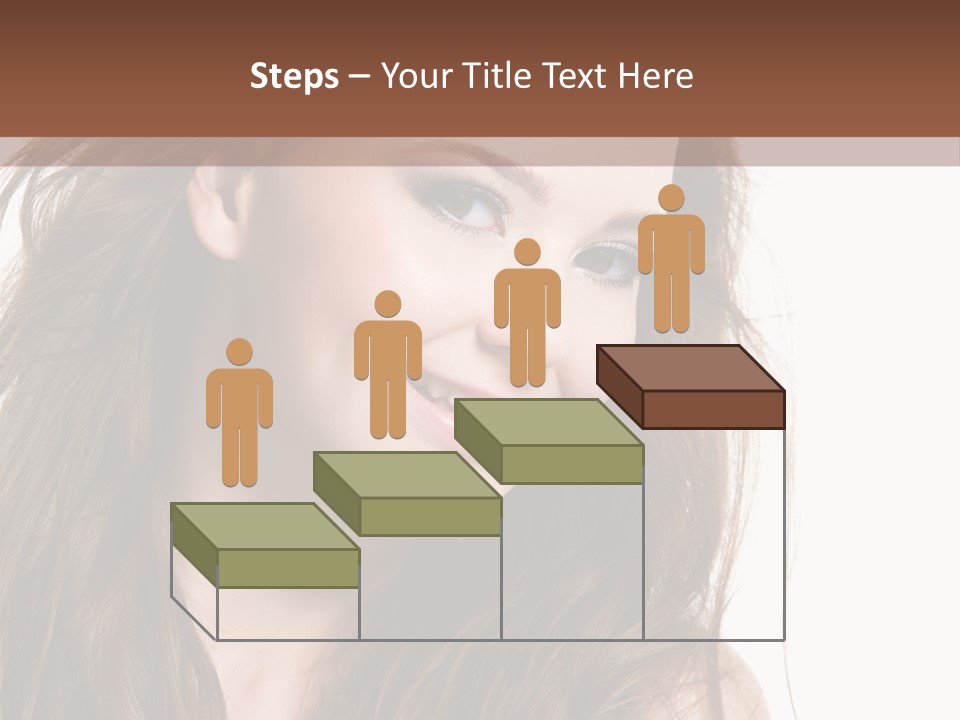 Isolated Elegance Young PowerPoint Template