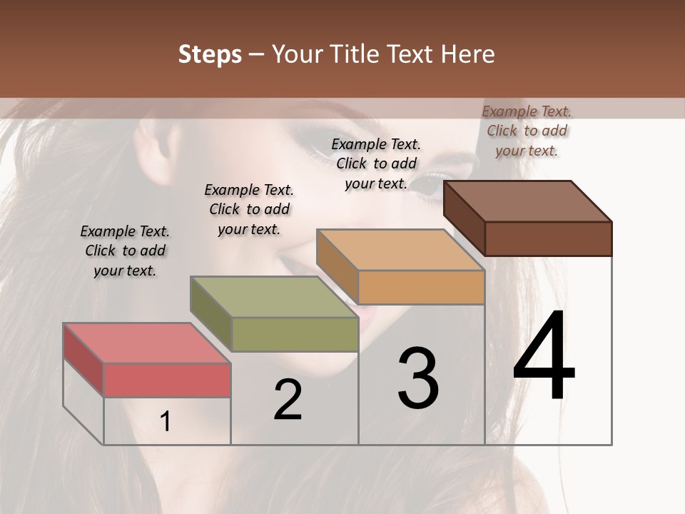 Isolated Elegance Young PowerPoint Template