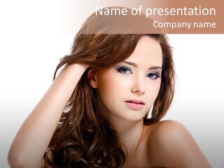 Sensuality S Brown PowerPoint Template