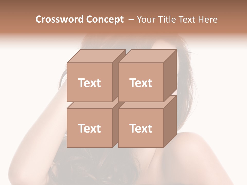 Sensuality S Brown PowerPoint Template