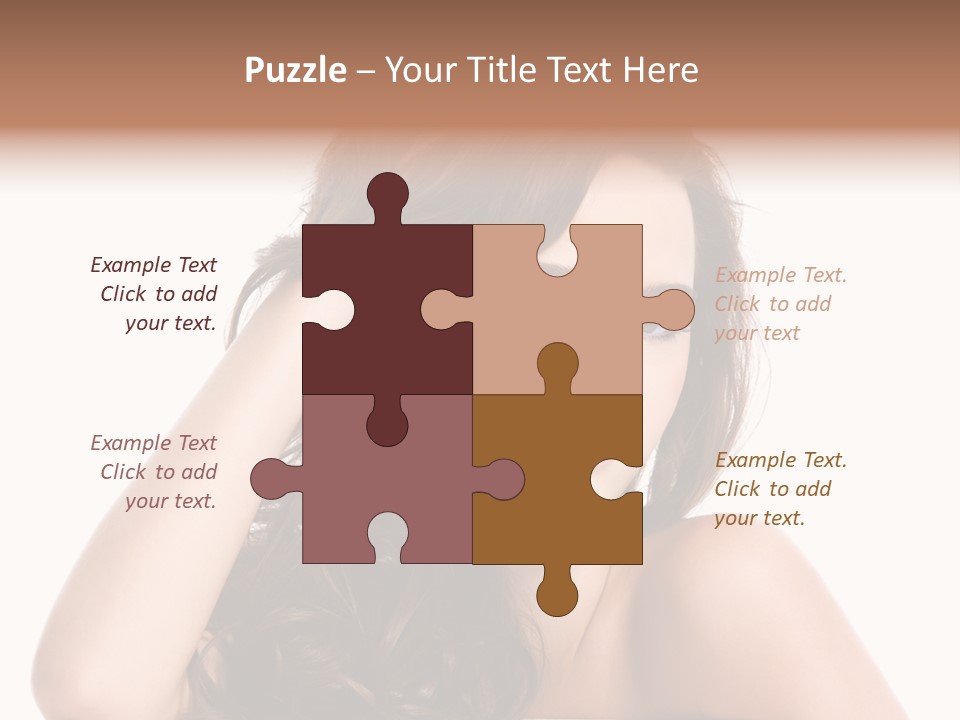 Sensuality S Brown PowerPoint Template