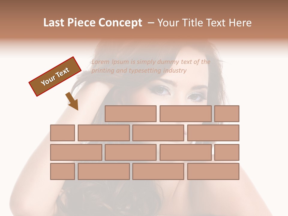 Sensuality S Brown PowerPoint Template