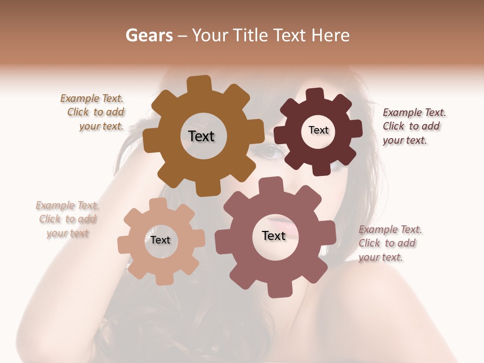 Sensuality S Brown PowerPoint Template