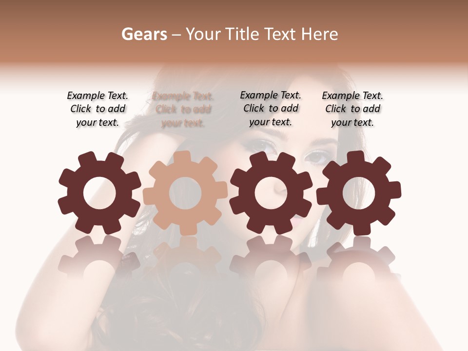 Sensuality S Brown PowerPoint Template