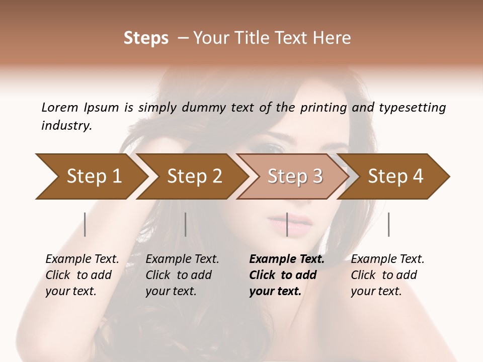 Sensuality S Brown PowerPoint Template