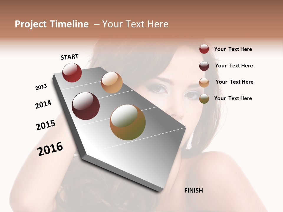 Sensuality S Brown PowerPoint Template
