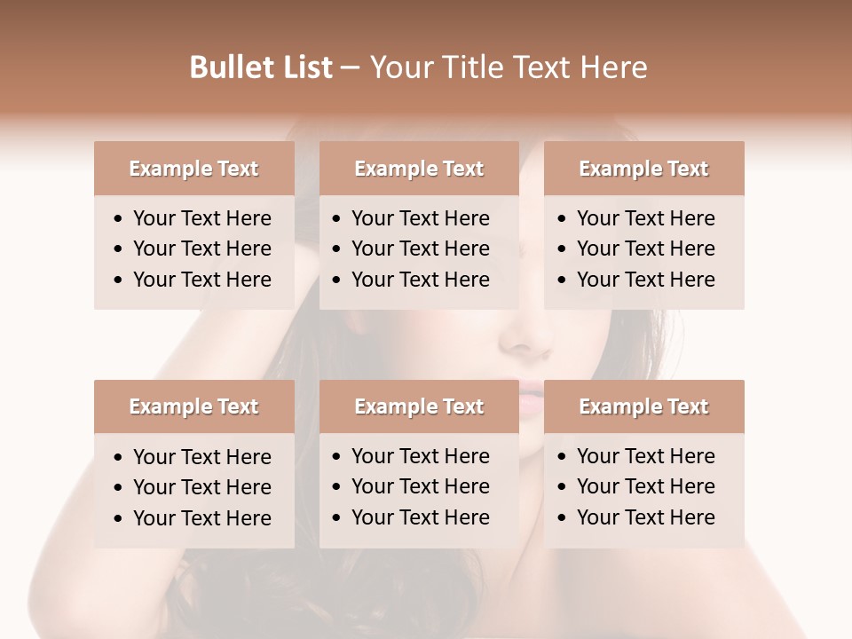 Sensuality S Brown PowerPoint Template