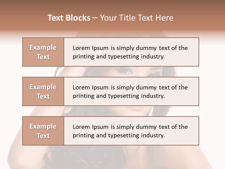 Sensuality S Brown PowerPoint Template