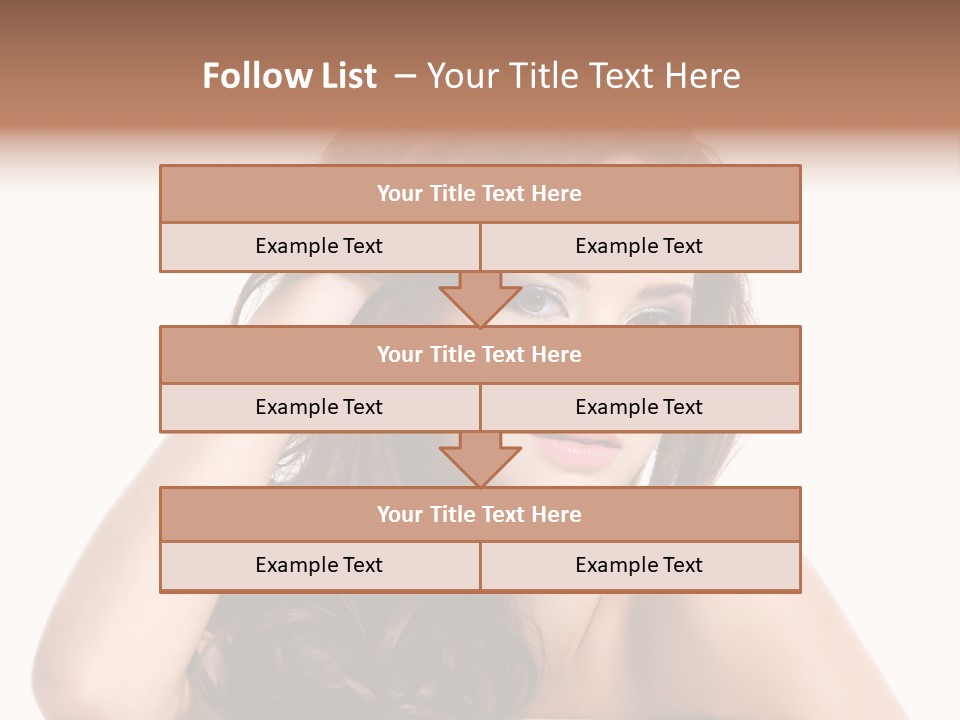 Sensuality S Brown PowerPoint Template