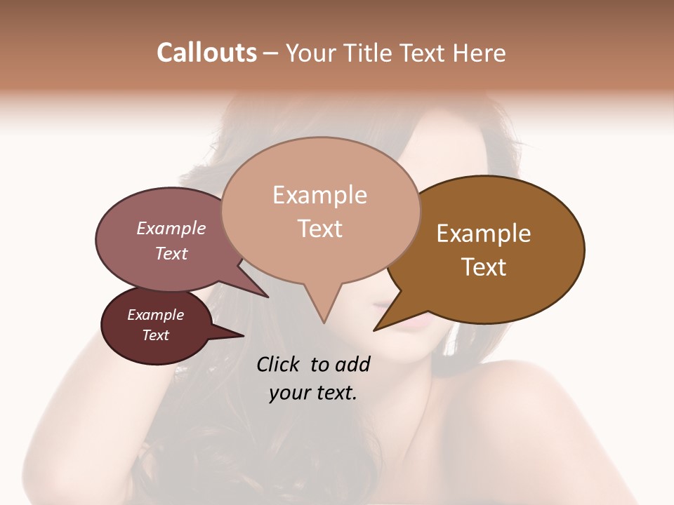 Sensuality S Brown PowerPoint Template