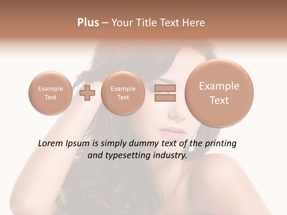 Sensuality S Brown PowerPoint Template