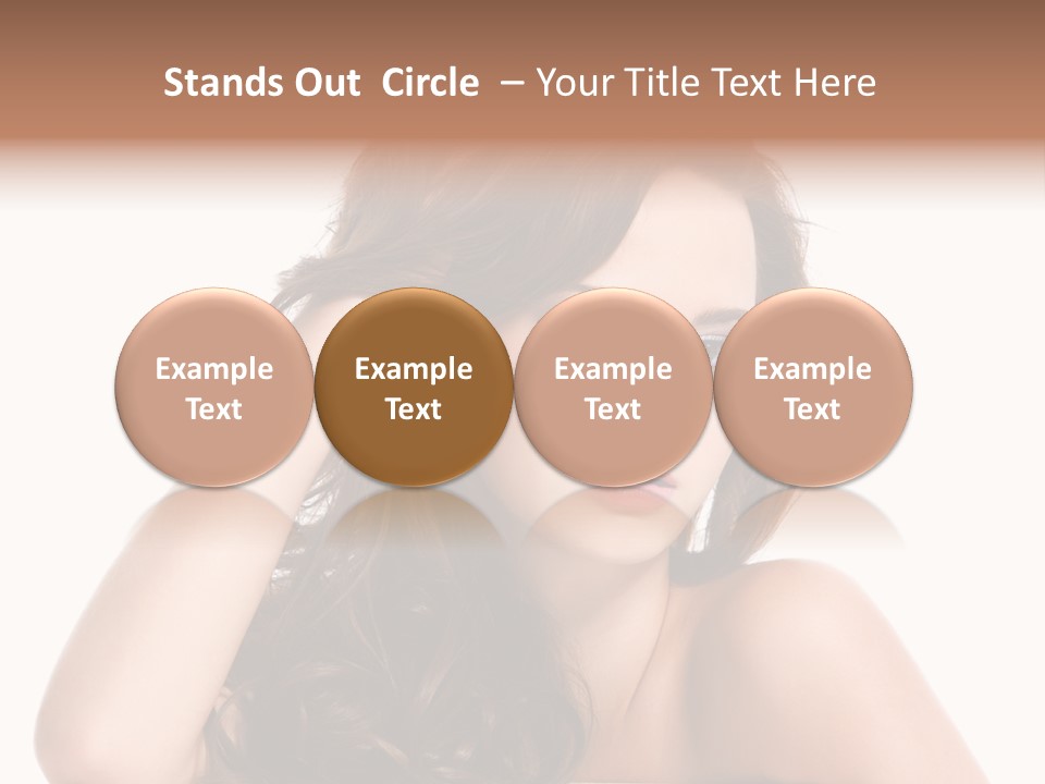 Sensuality S Brown PowerPoint Template