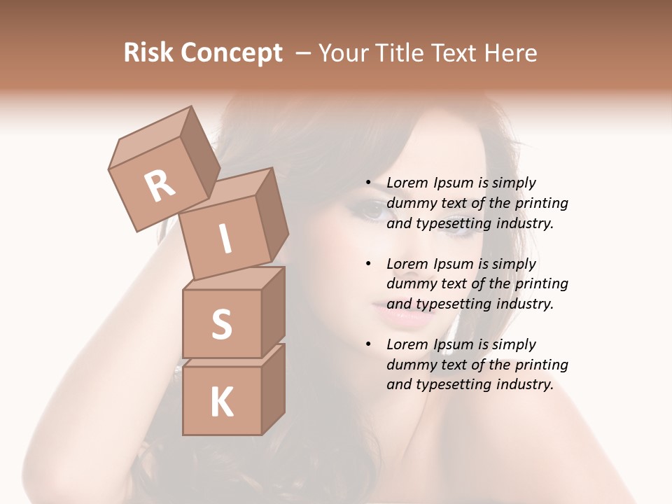 Sensuality S Brown PowerPoint Template