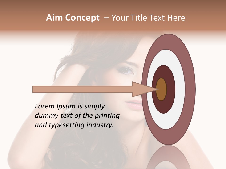 Sensuality S Brown PowerPoint Template
