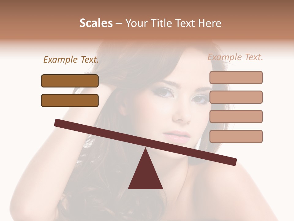 Sensuality S Brown PowerPoint Template