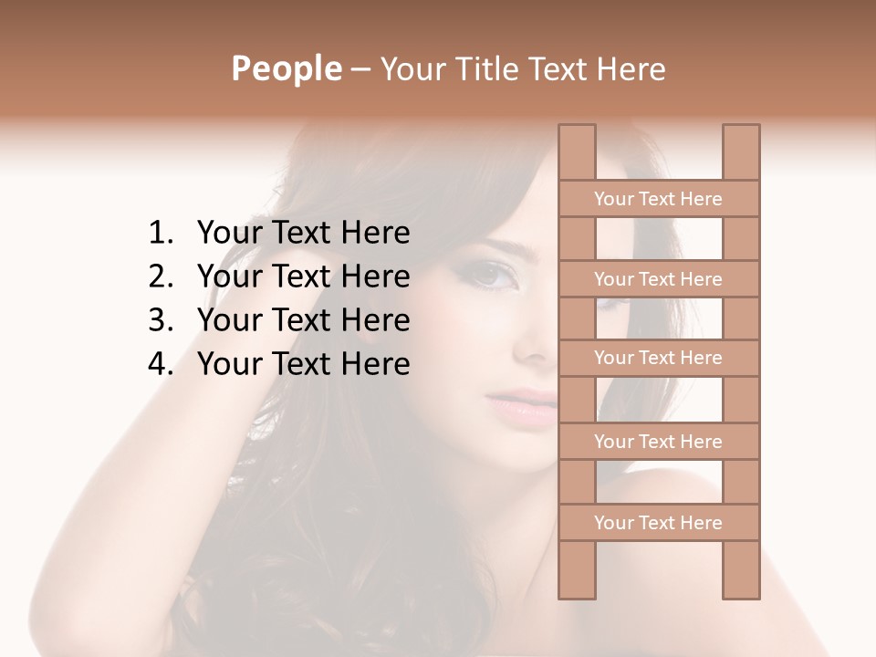 Sensuality S Brown PowerPoint Template