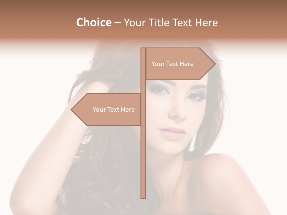 Sensuality S Brown PowerPoint Template