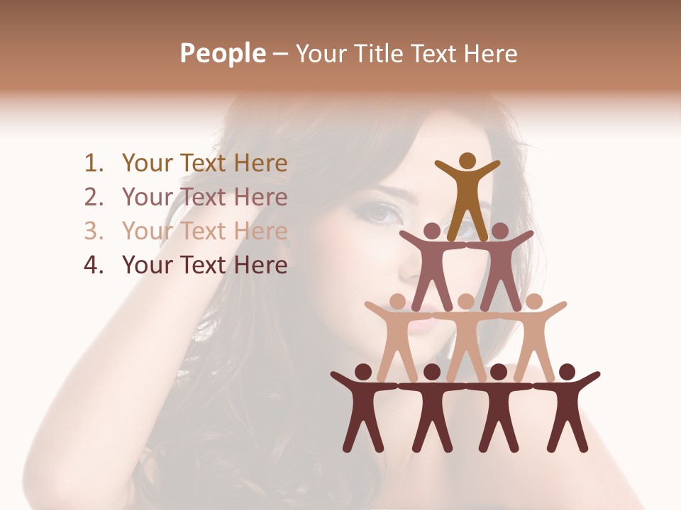 Sensuality S Brown PowerPoint Template