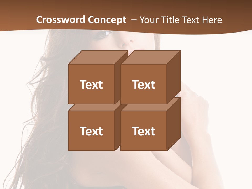 Carefree Portrait Long PowerPoint Template