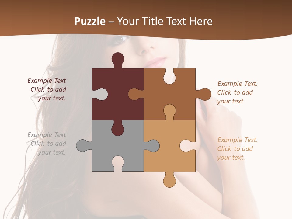 Carefree Portrait Long PowerPoint Template