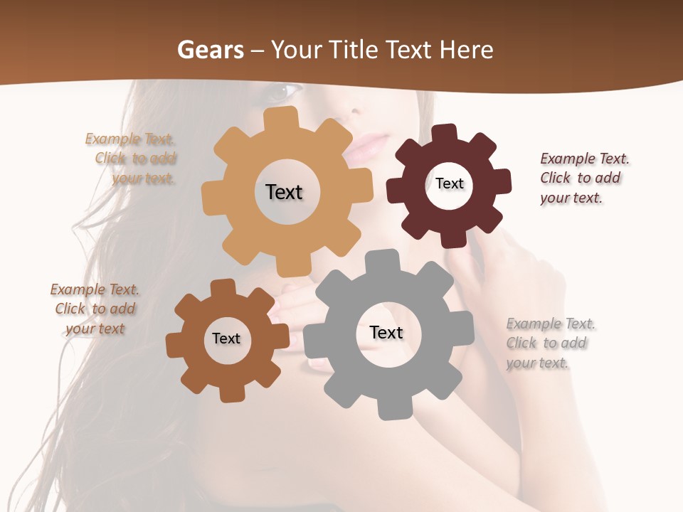 Carefree Portrait Long PowerPoint Template