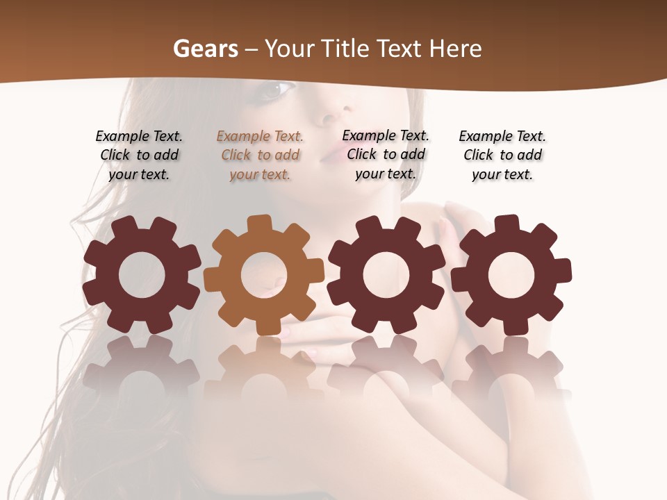 Carefree Portrait Long PowerPoint Template