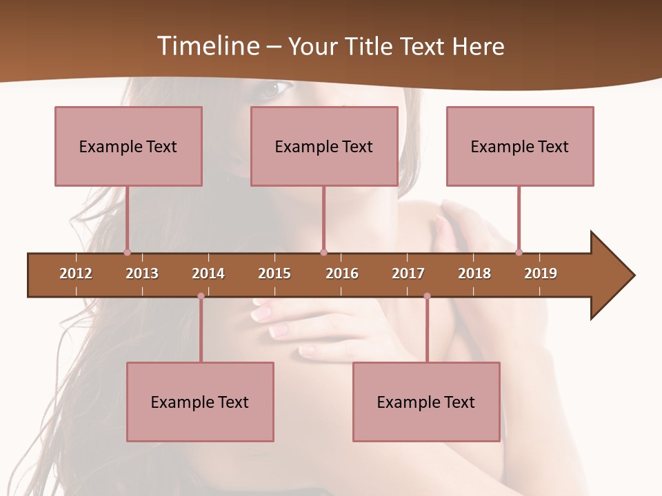Carefree Portrait Long PowerPoint Template