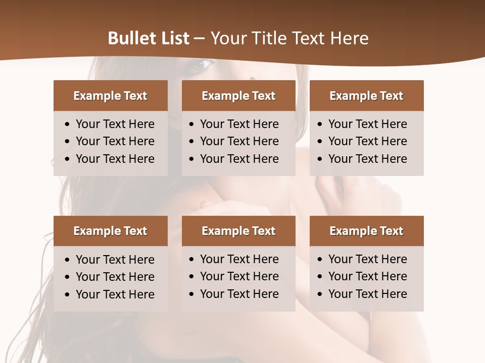 Carefree Portrait Long PowerPoint Template