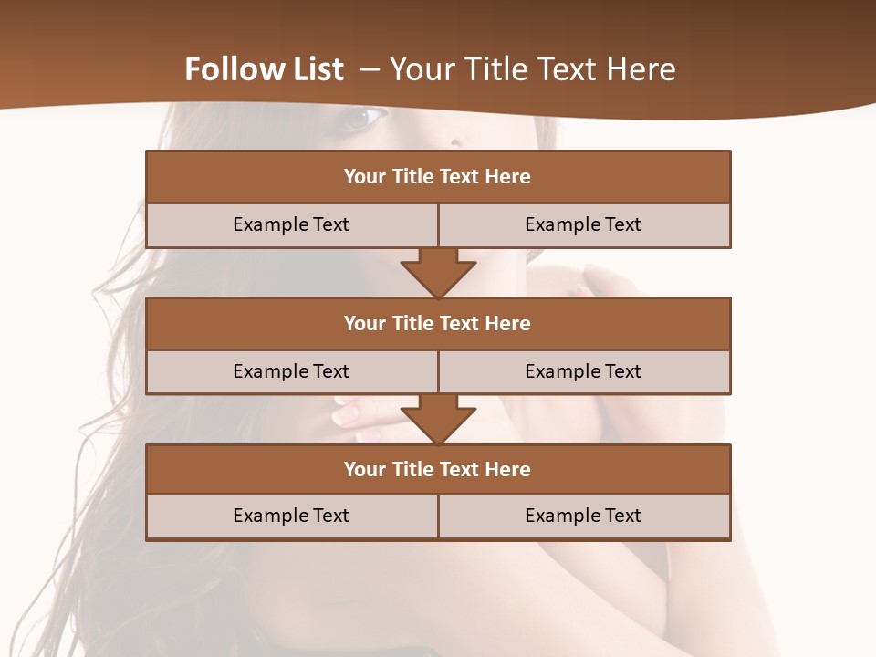 Carefree Portrait Long PowerPoint Template