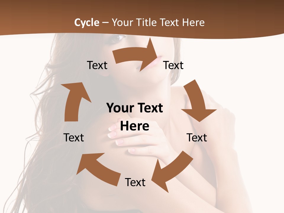 Carefree Portrait Long PowerPoint Template