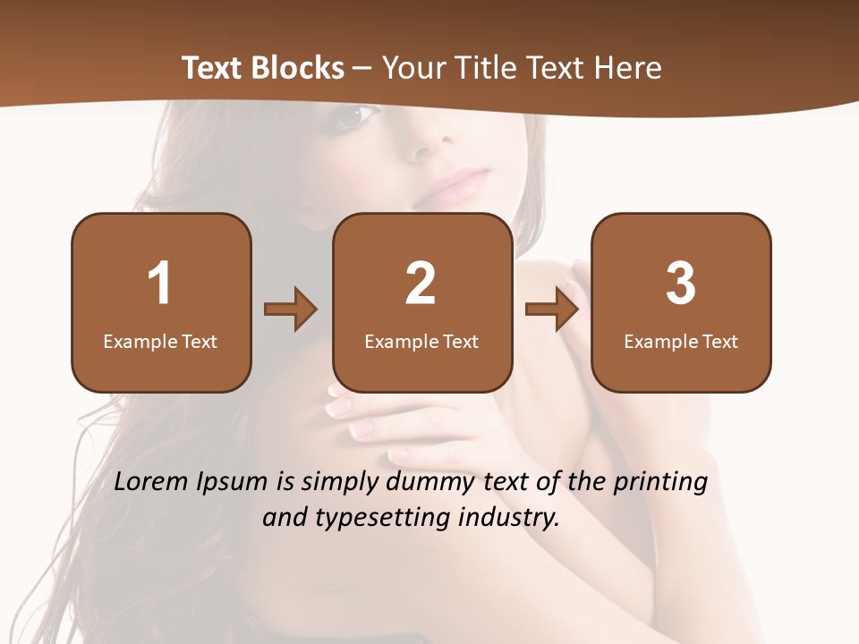 Carefree Portrait Long PowerPoint Template