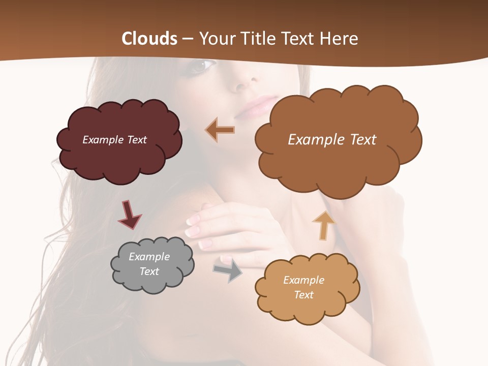 Carefree Portrait Long PowerPoint Template