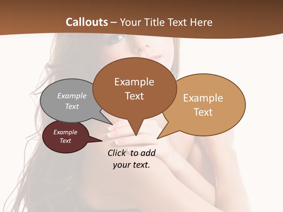 Carefree Portrait Long PowerPoint Template